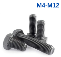 DIN 931-933 8.8 Kalite AKB Çelik Civatalar M 6 - X 30