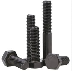 DIN 931-933 12.9 Kalite Altı Köşe Başlı Çelik Civatalar M5 - X 16