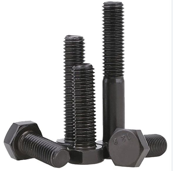 DIN 931-933 12.9 Kalite Altı Köşe Başlı Çelik Civatalar M10 - X 110